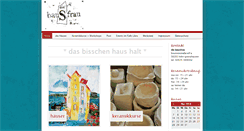 Desktop Screenshot of diehausfrau.net