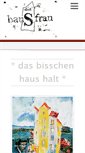 Mobile Screenshot of diehausfrau.net